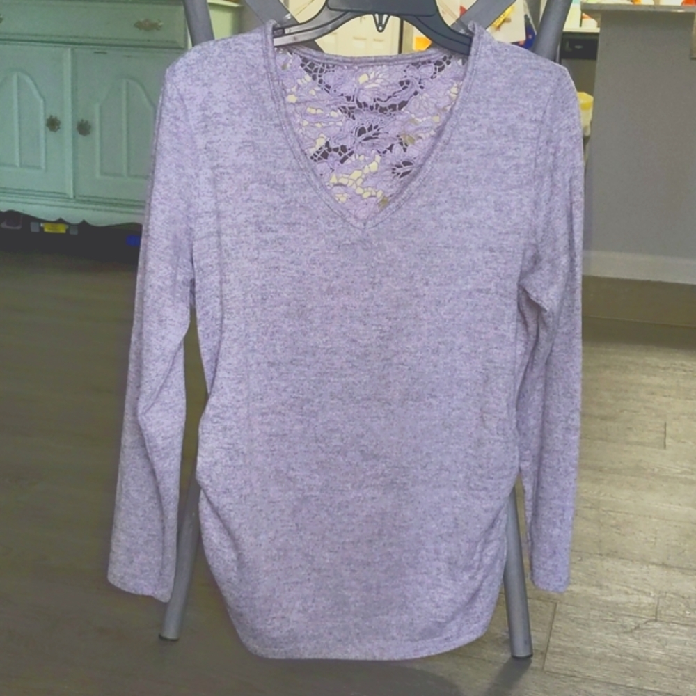 Maternity V-neck Top
